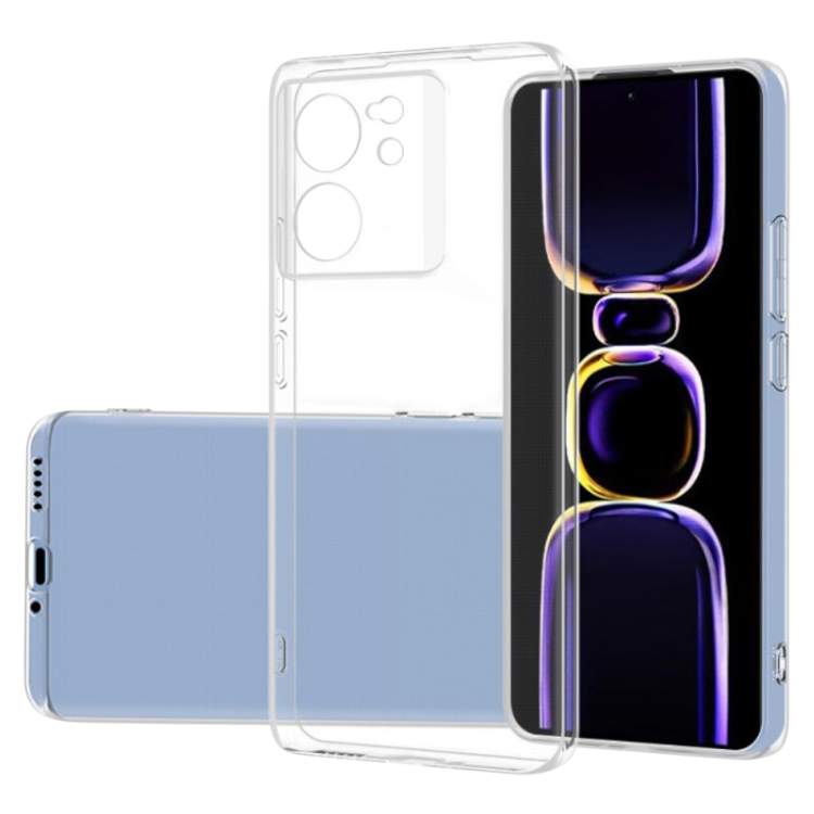 Ovitek z vrvico + zaščito steklo "Infostyle" Xiaomi 13T/13T Pro – Prozorna