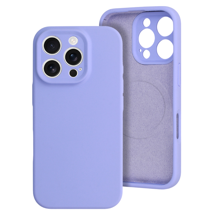 Ovitek za telefon "MagColor Pure" iPhone 16 Pro – Infostyle – vijolicna