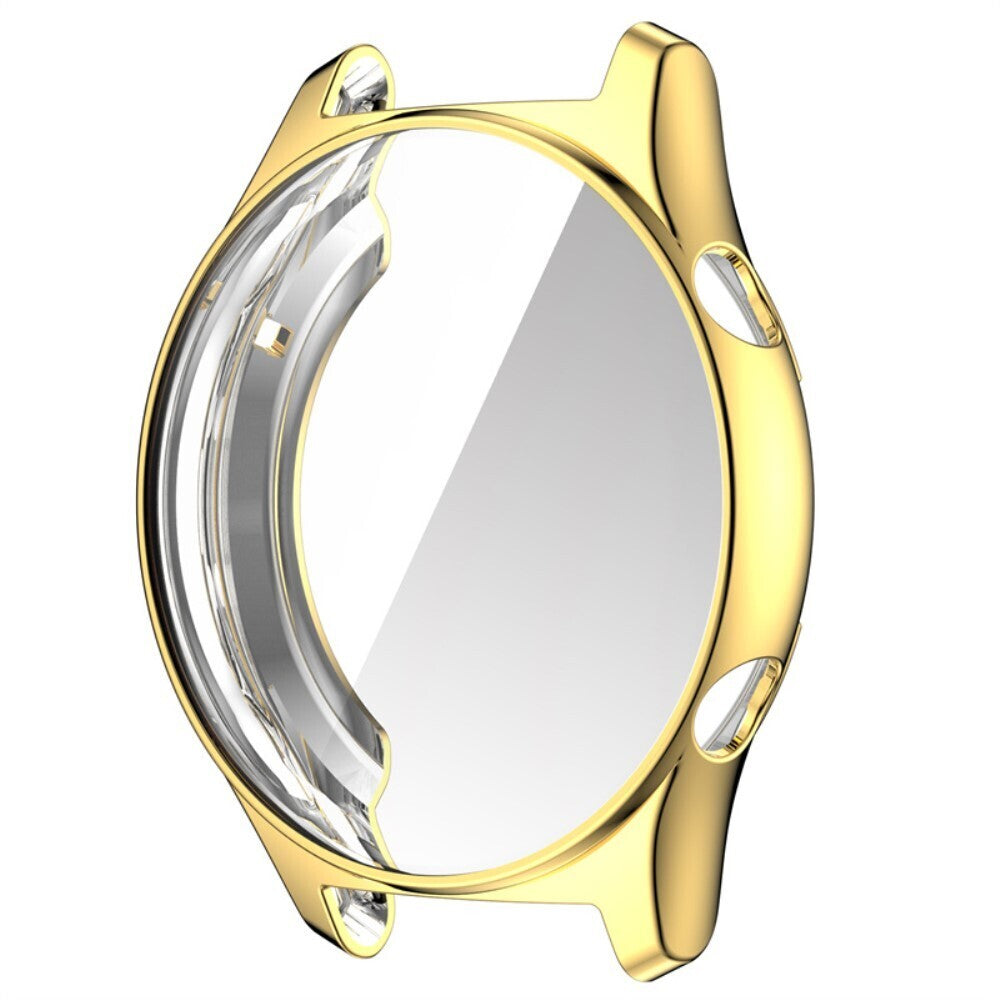 Silicone case for Samsung Galaxy Watch 4 40mm – screen protector (gold)