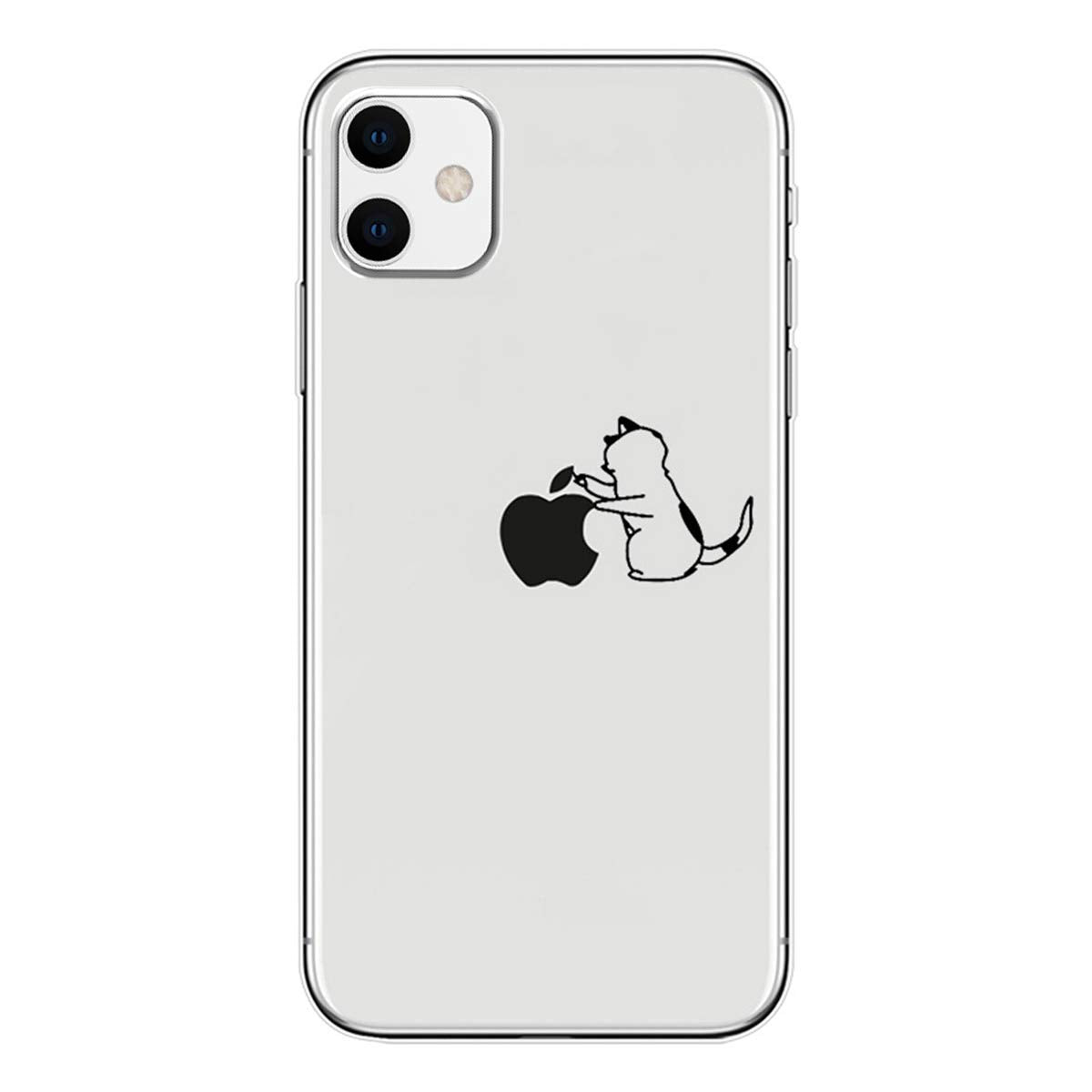 Bakicey ovitek za iPhone 11 - Prozoren TPU ovitek z mačjim vzorcem