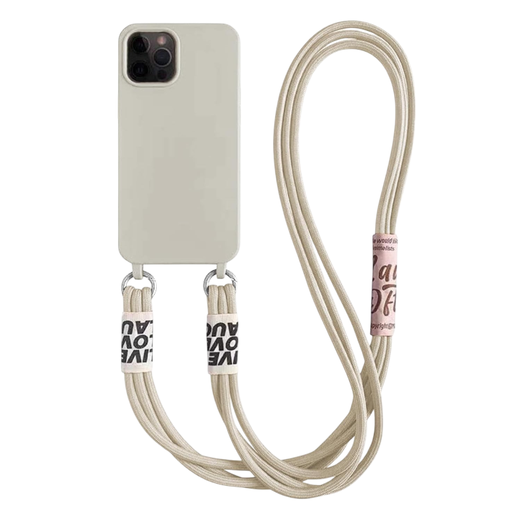 Ovitek za telefon z verižico "Bakicey" iPhone 13 Mini – Bež