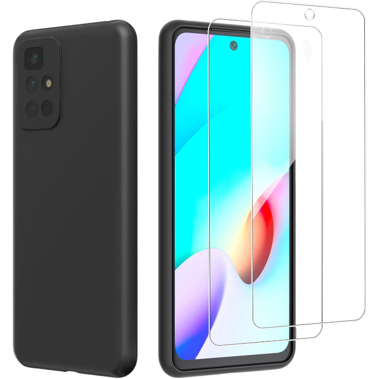 Ovitek + 2x zaščitno steklo za Xiaomi Redmi 10