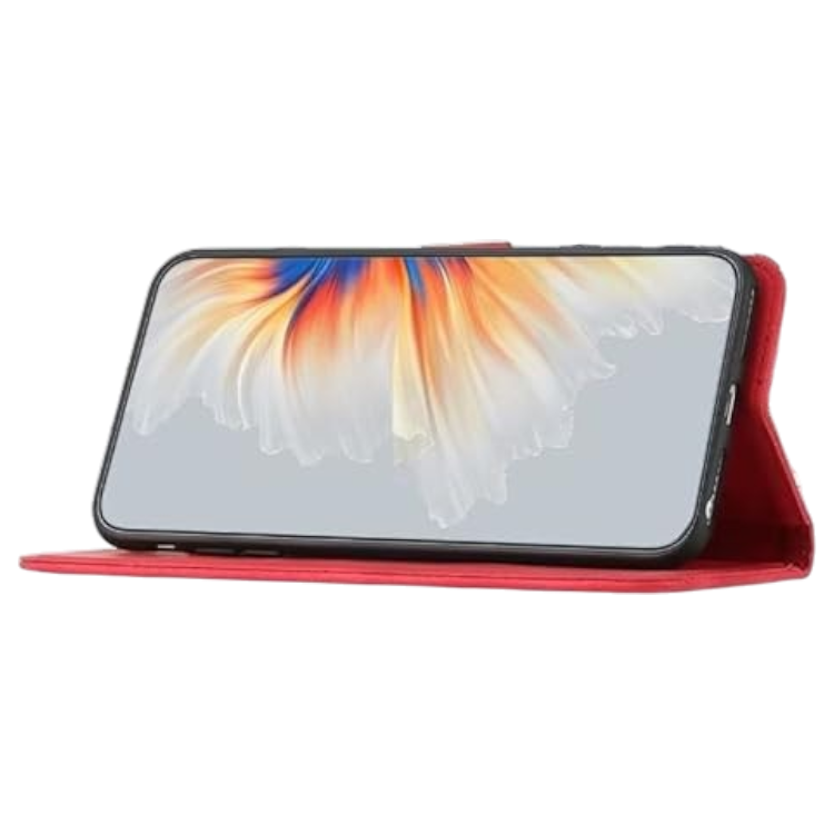 preklopna torbica "MOTIKO" za Samsung Galaxy A8 2018, rdeča – Cellularline