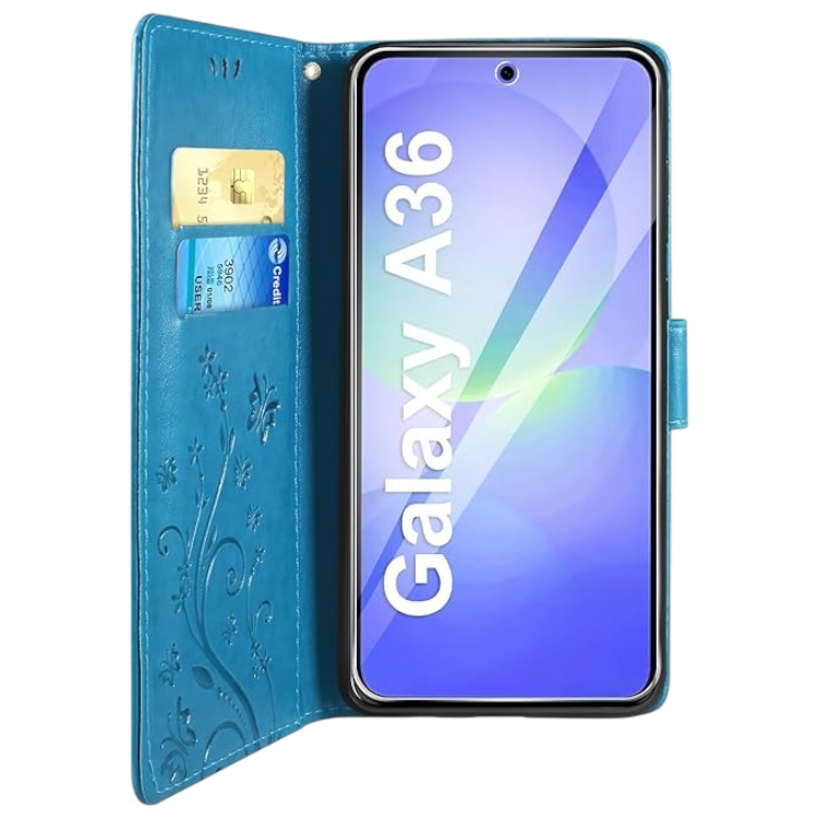 Preklopna torbica + zaščitno steklo za Samsun Galaxy A12