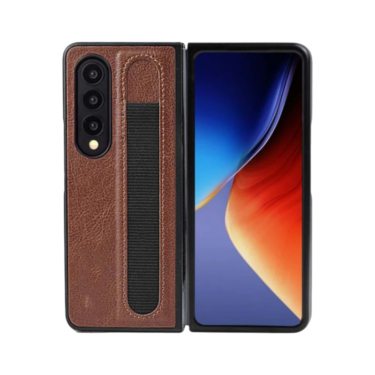 Ovitek "SHIEID" za Galaxy Z Fold 4, rjava – Infostyle – Rjava