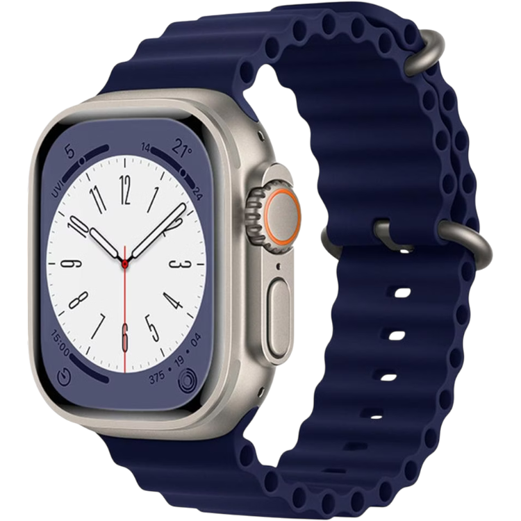 Pašček za uro "W038" Apple Watch 38/40/41mm, temno modra – Techsuit – Temno modra