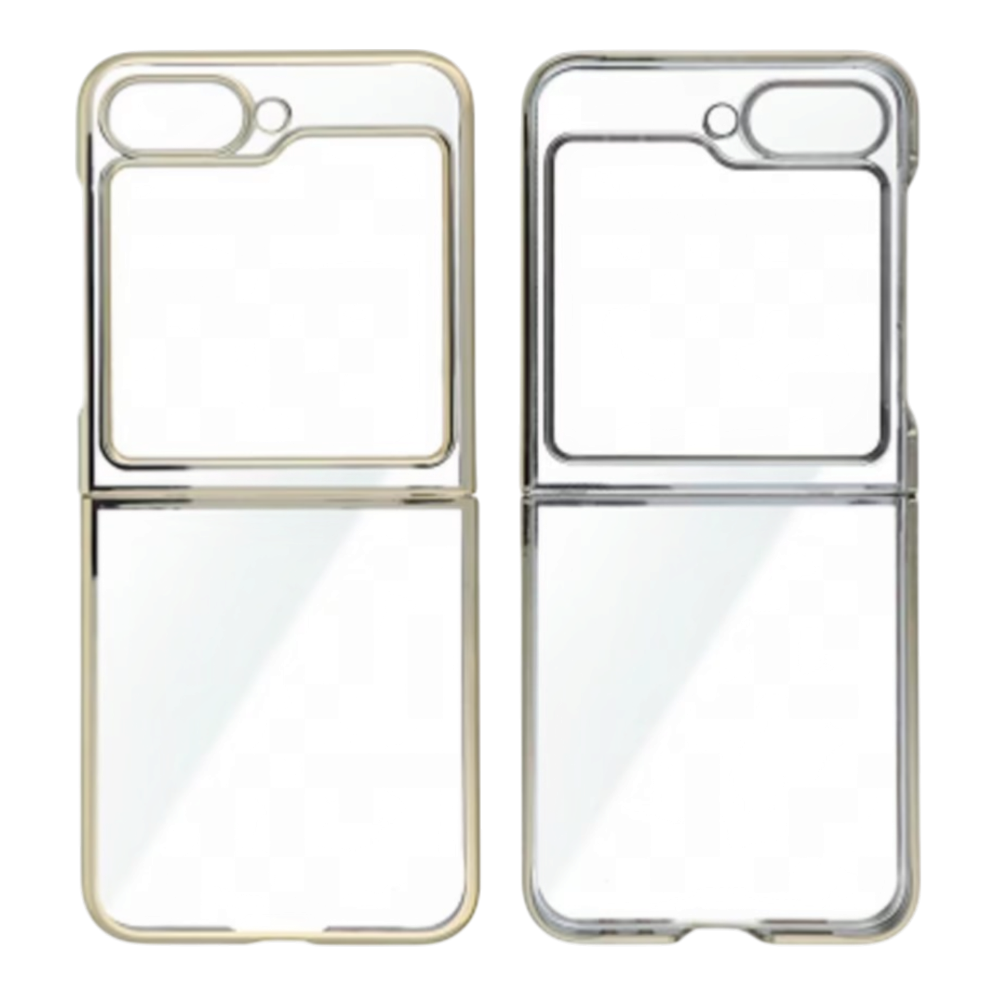 Yanzi ovitek za Samsung Galaxy Z Flip5 5G zlata zaščitni etui