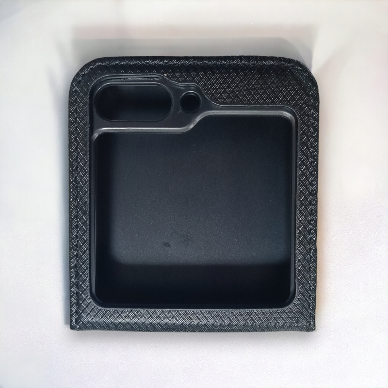 Preklopna torbica "magnet" za Samsung Galaxy Z Flip 5 - Črna – Infostyle