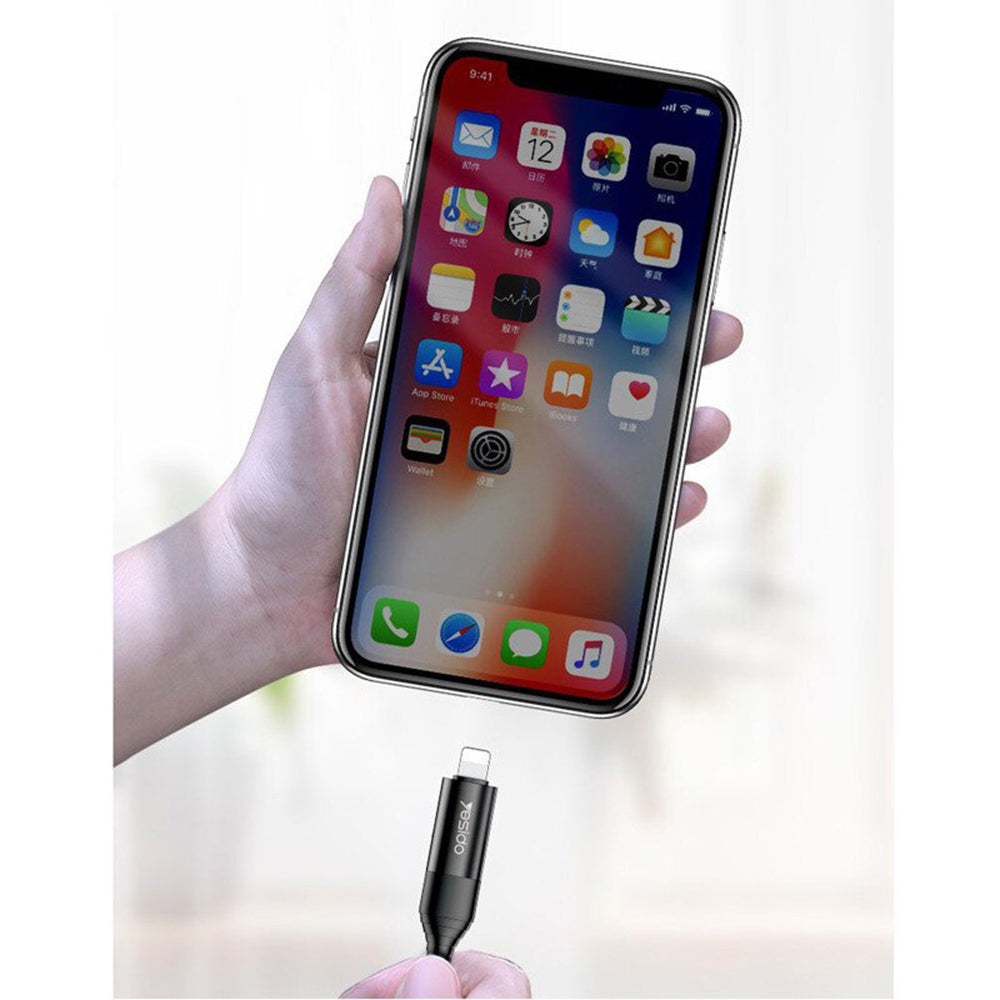 Polnilni in podatkovni multifunkcijski kabel Royal 4v1 - Črna – Infostyle