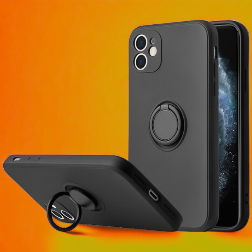 Silikonski ovitek "Silicone Ring" z držalom za Xiaomi Poco M5S – Vennus