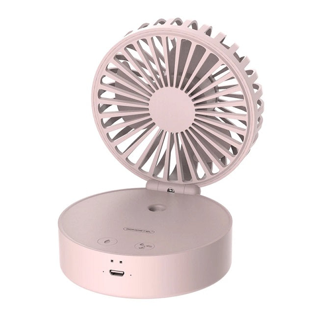 Prenosni ventilator z meglico in ambientno svetilko