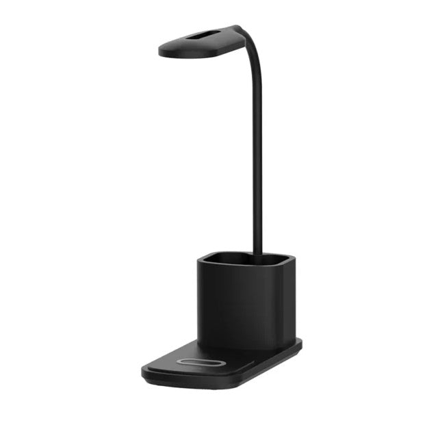 Led svetilka z brezžično polnilno postajo