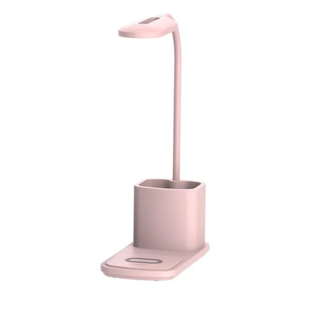 Led svetilka z brezžično polnilno postajo