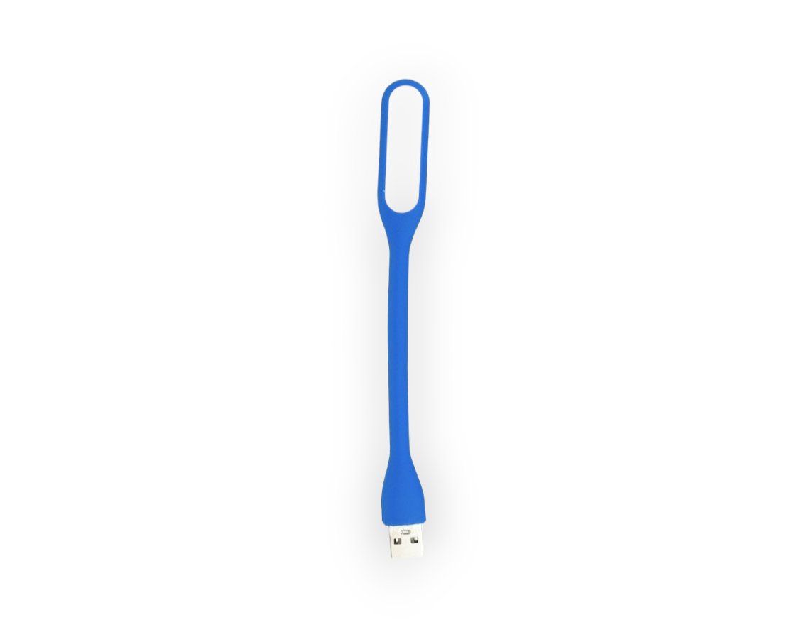 Mini silikonska LED USB lučka v 9 barvah