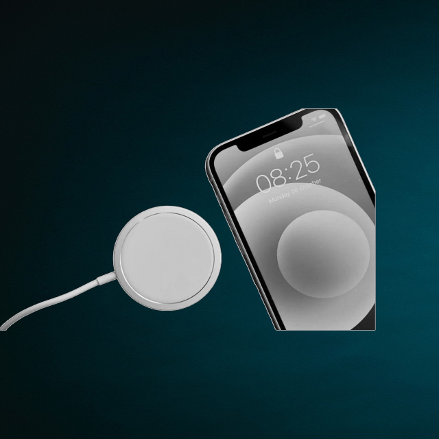 Brezžični polnilec za iPhone - Bela – Infostyle