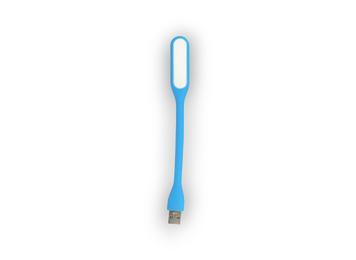 Mini silikonska LED USB lučka v 9 barvah