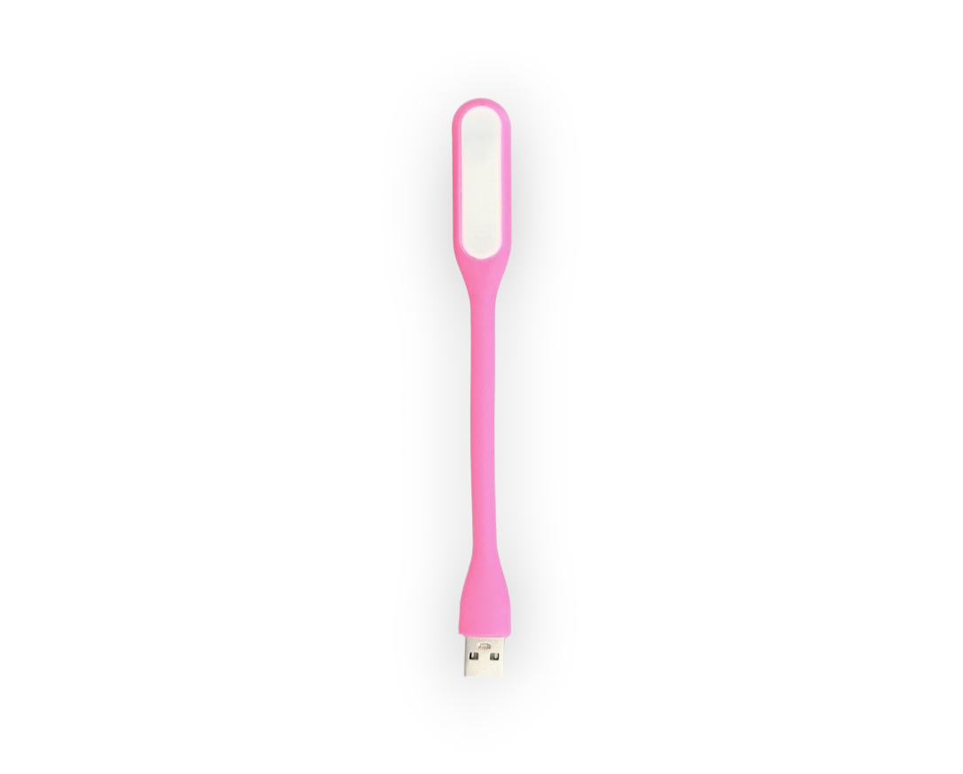 Mini silikonska LED USB lučka v 9 barvah