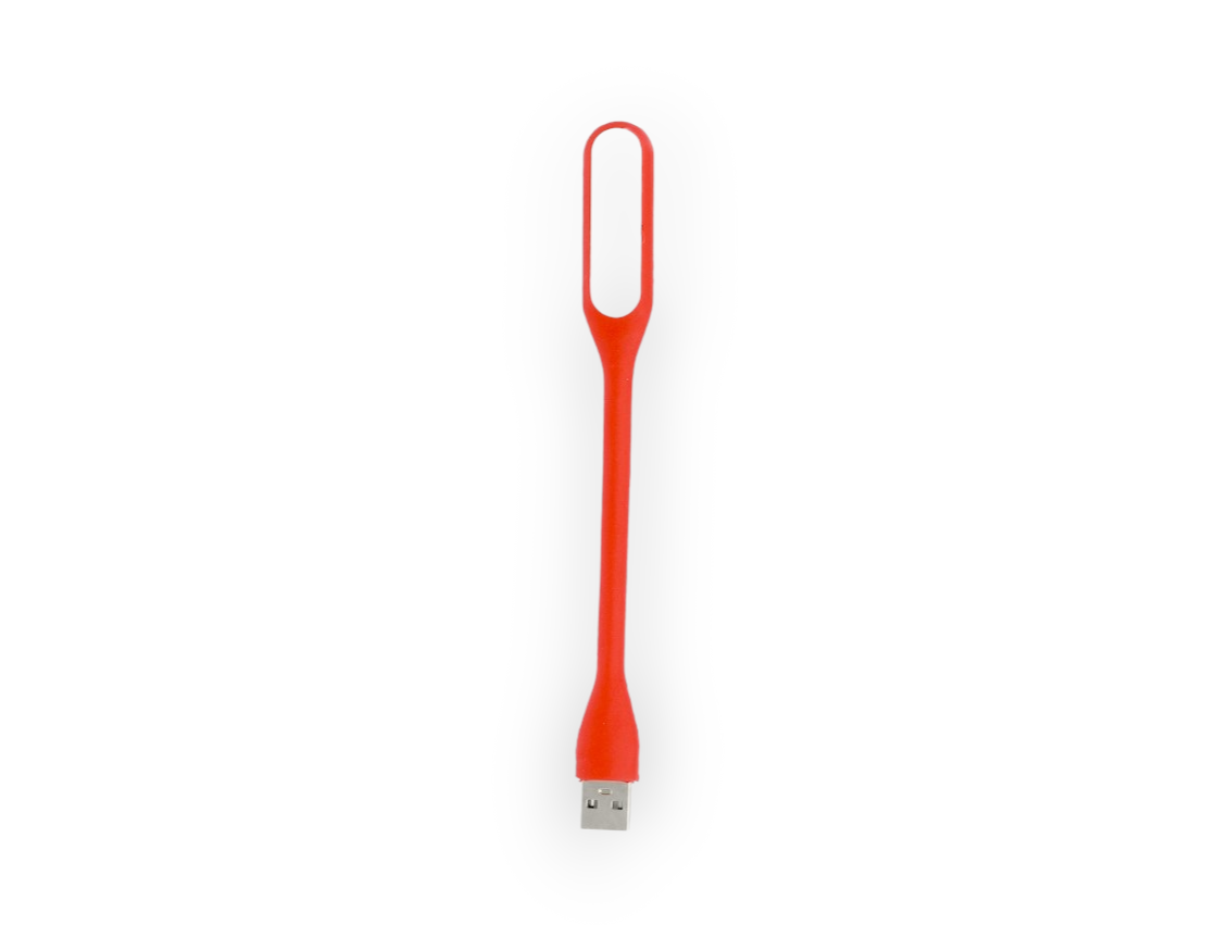 Mini silikonska LED USB lučka v 9 barvah