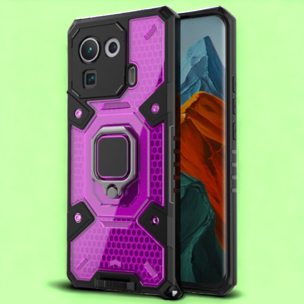 Silikonski ovitek "Honeycomb armor ring" za Xiaomi Mi 11 – Infostyle