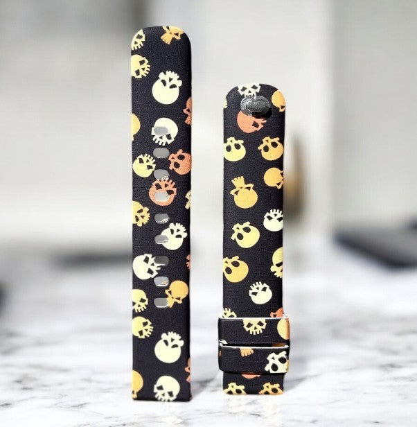 Silikonski pašček "Halloween" za Samsung Galaxy Watch 5/4 (40 / 44 mm)/ 3 (41mm)/Active 2 (40/44mm) – Infostyle