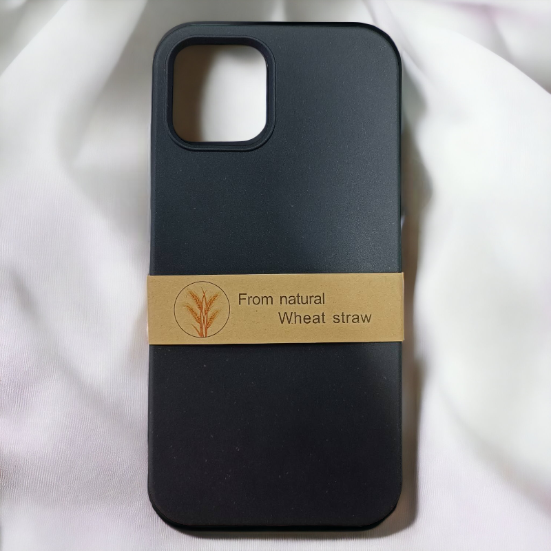 Ovitek iz naravnega materiala "Natural" za iPhone 13/14/15 – Infostyle – Rdeča / EKO