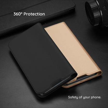 Preklopna torbica "Magskin Book" za Honor 90 Lite, črna – Techsuit