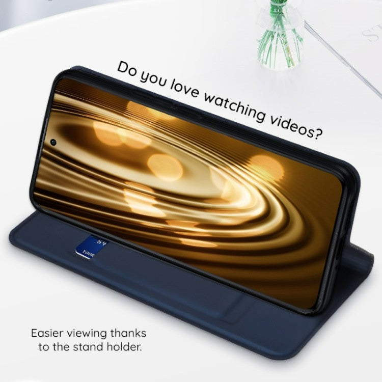 Preklopna torbica "Magskin Book" za Honor 90 Lite, črna – Techsuit