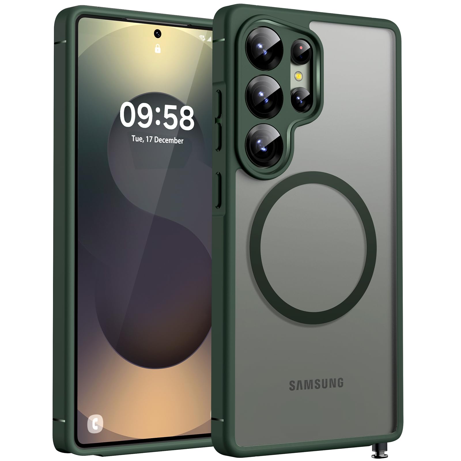 TOCOLMagSafeovitekzaSamsungGalaxyS25Ultra-alpskozelena