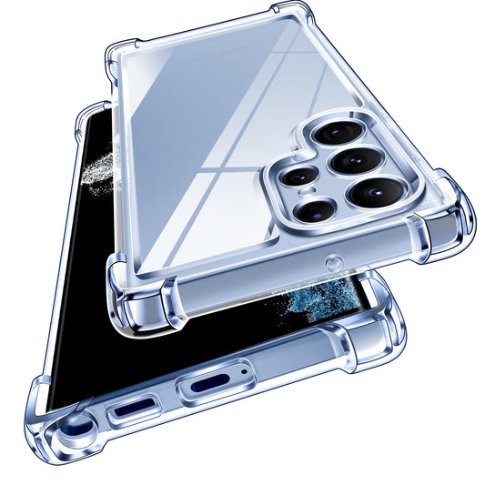 iVoler prozoren ovitek Samsung Galaxy S22 Ultra 5G vojaška zaščita