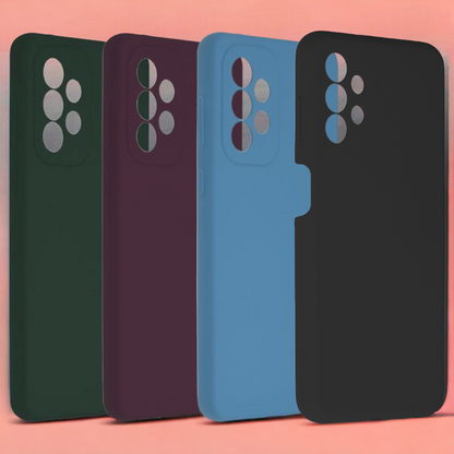 Silikonski ovitek "Soft Edge" za Samsung Galaxy A13 4G – Techsuit – Črna / TPU silikon