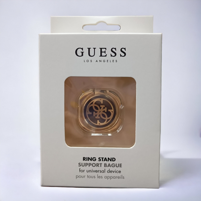 Držalo za telefon znamke Guess "Gold & black 4G" (GURSEQGBK)
