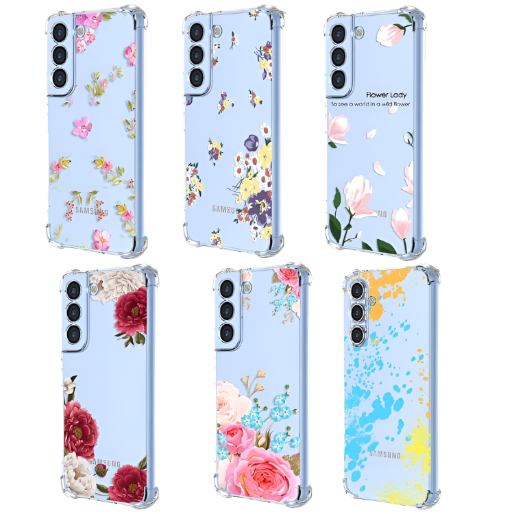 Ovitek za telefon Samsung Galaxy S22, različni motivi – Infostyle – Modro-rumena / PC + TPU silikon