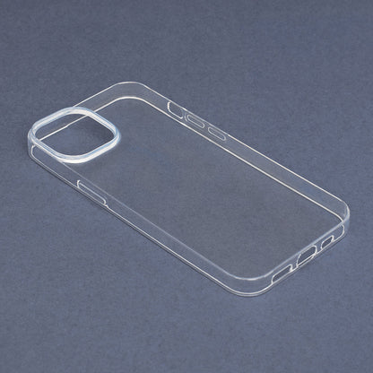 Silikonski ovitek za iPhone 14 Plus (2mm)/15 Plus - Prozoren – Techsuit