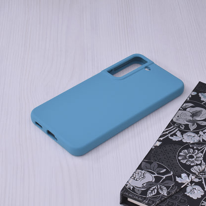 Silikonski ovitek "Soft Edge" za Samsung Galaxy S21 Fe – Techsuit – Svetlo modra / TPU silikon