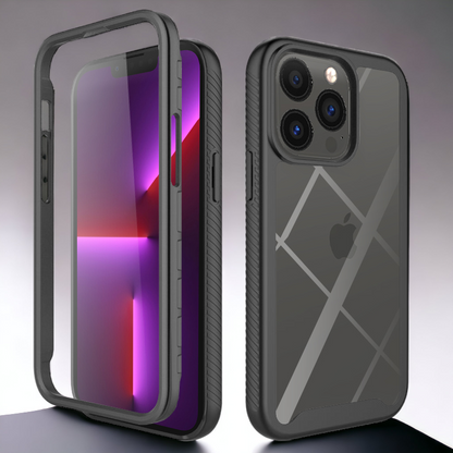 Ovitek "Defense 360 Pro" za iPhone 13 Pro – Techsuit – Črna