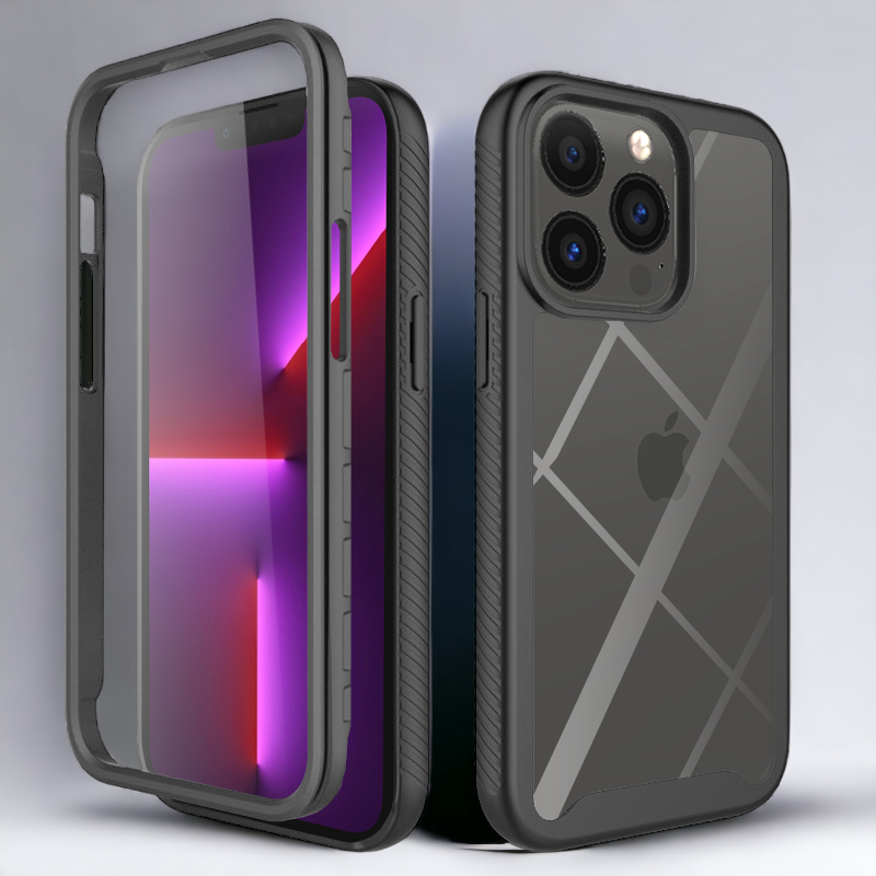 Ovitek "Defense 360 Pro" za iPhone 13 Pro Max – Techsuit – Črna