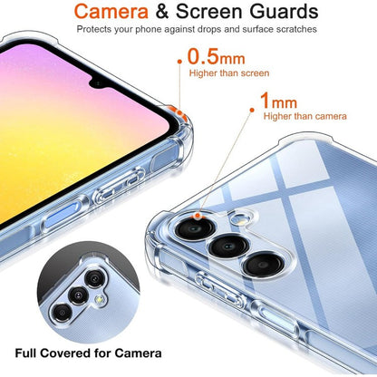 Ovitek za telefon "AntiShock" Samsung Galaxy A25, prozoren – Infostyle