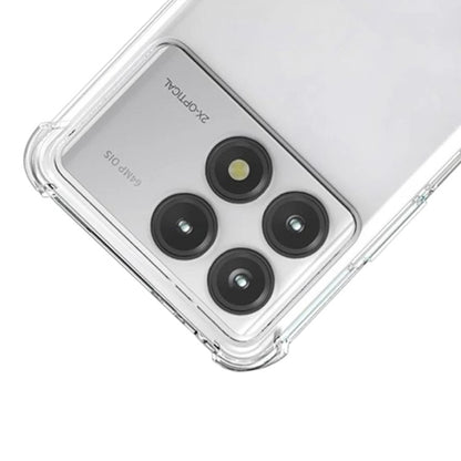 Ovitek za telefon "Antischock" za Xiaomi Poco F6 Pro, prozoren – Infostyle