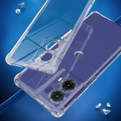 Ovitek "Tactical" za Motorola Moto G85, Prozorna
