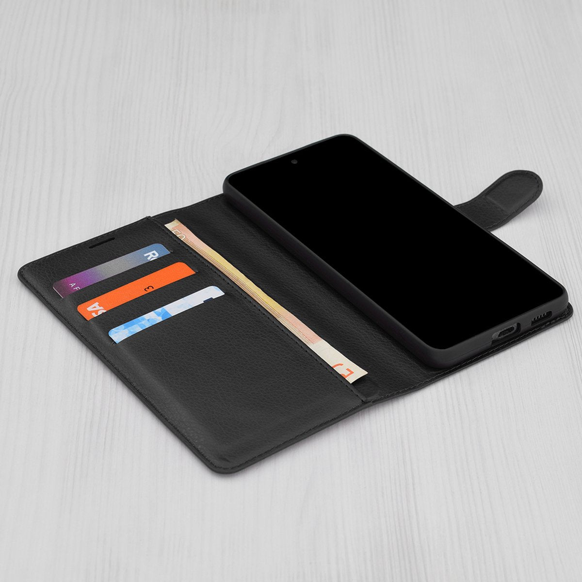 Preklopna torbica za telefon 'Leather Folo' Google Pixel 9 Pro XL – Techsuit