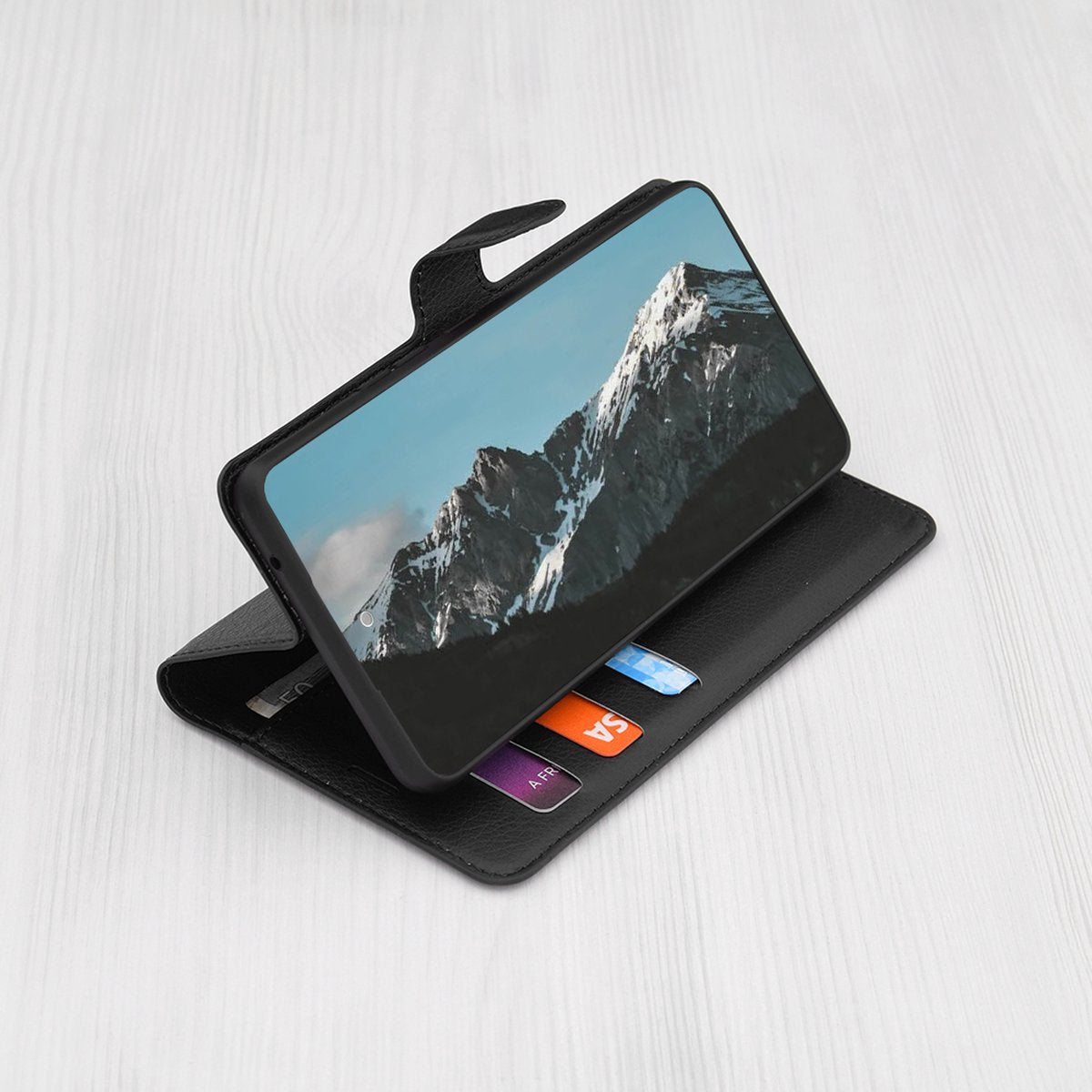 Preklopna torbica za telefon 'Leather Folo' Google Pixel 9 Pro XL – Techsuit