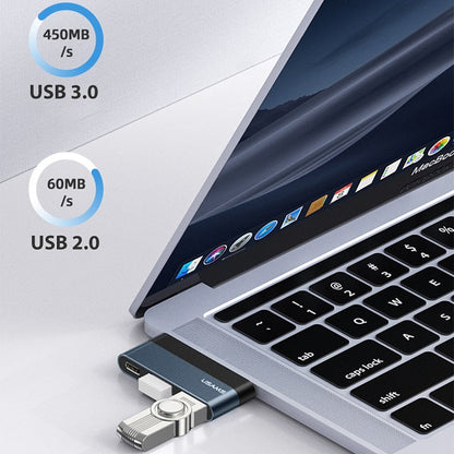 Adapter in pretvornik USB C in 2x USB v USB C – Usams