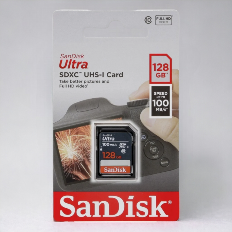 Pomnilniška kartica Ultra SDXC 128GB Class 10 – SanDisk