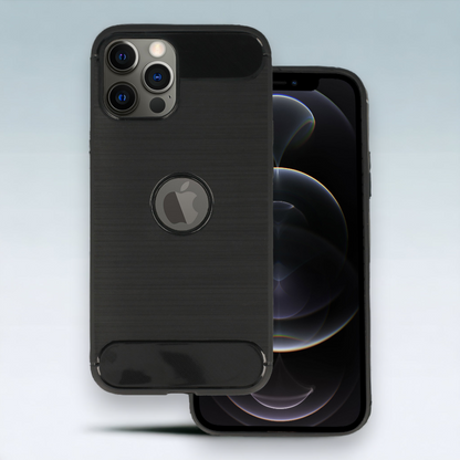 Ovitek "Carbon lite" za iPhone 14 Pro - Črna – Infostyle – Črna / TPU silikon