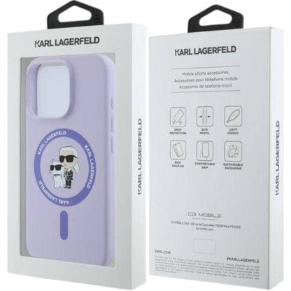 Ovitek Karl Lagerfeld K&CH Heads MagSafe za iPhone 16 Pro Max (KLHMP16XSCMKCRHU)