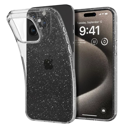 Ovitek za telefon "Spigen" iPhone 15 Pro Max – Prozorna