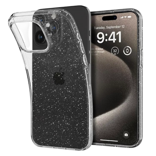 Ovitek za telefon "Spigen" iPhone 15 Pro Max – Prozorna