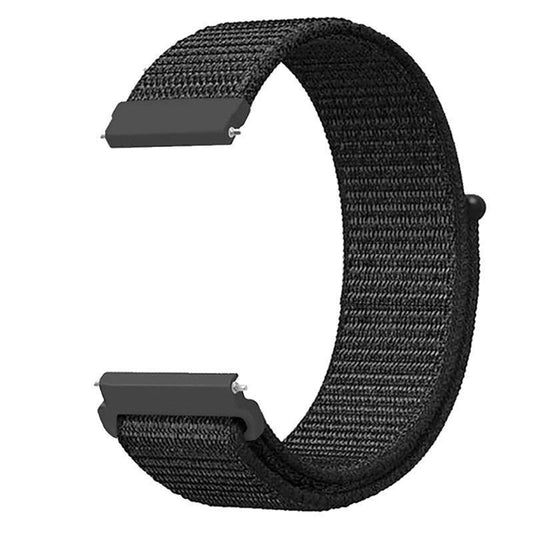 Najlonski nadomestni pas 20 mm – univerzalen za pametne ure | temno siva