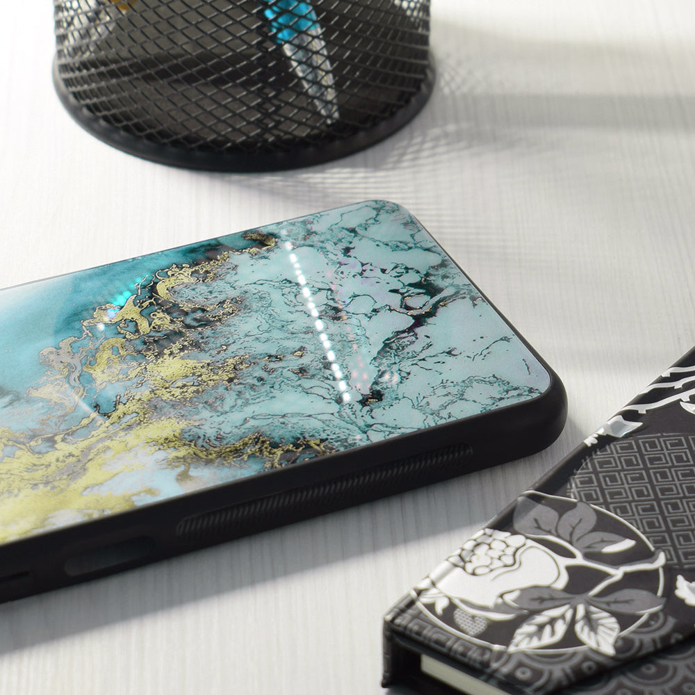 Ovitek za telefon "glaze" za iPhone 13/14/15 – Infostyle – Rdeča / PC + TPU silikon