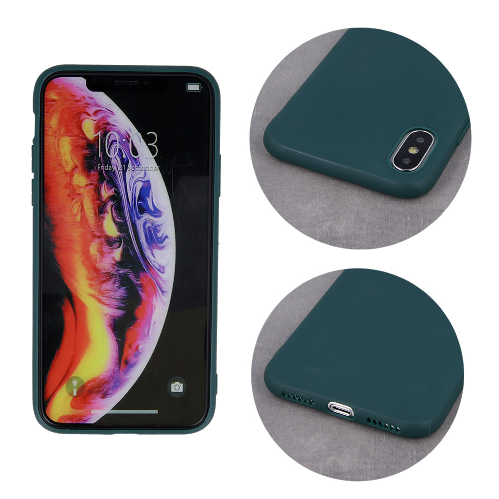 Mat TPU ovitek za Xiaomi 17 Pro - temno zelena